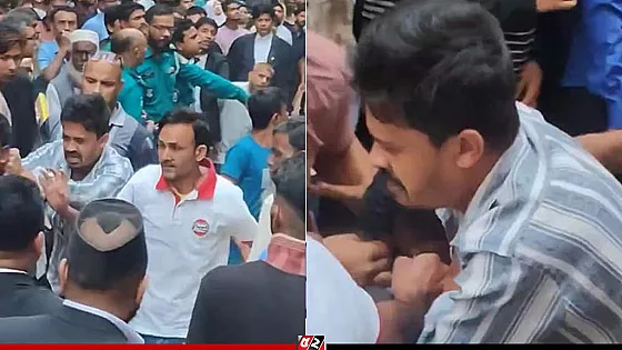 জামিন পাওয়া দুই আসামিকে তুলে নিয়ে গেল বাদীপক্ষ