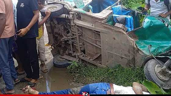 সিএনজি-মোটরসাইকেল সংঘর্ষে নিহত ২