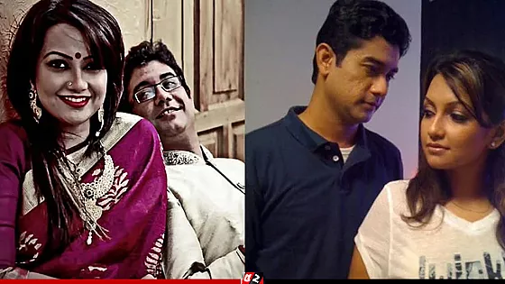 ভালবাসার মানুষকে প্রকাশ্যে আনলেন হিল্লোল 