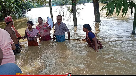 অবনতির দিকে যাচ্ছে কুমিল্লার বন্যা পরিস্থিতি