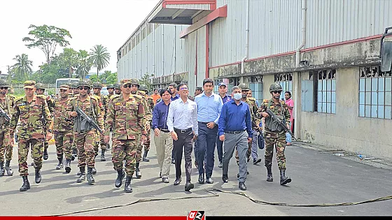 গাজী টায়ারে আগুনের ঘটনায় ৮ সদস্য বিশিষ্ট তদন্ত কমিটি গঠন 