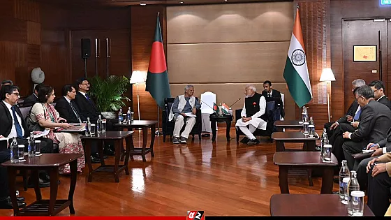ইউনূস-মোদির বৈঠক