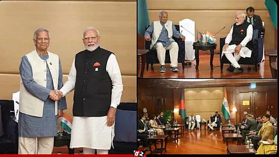 ড. ইউনূসের সঙ্গে বৈঠকের পর মোদির টুইট