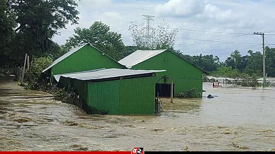 কুমিল্লায় বন্যা পরিস্থিতি আরও অবনতির আশঙ্কা 