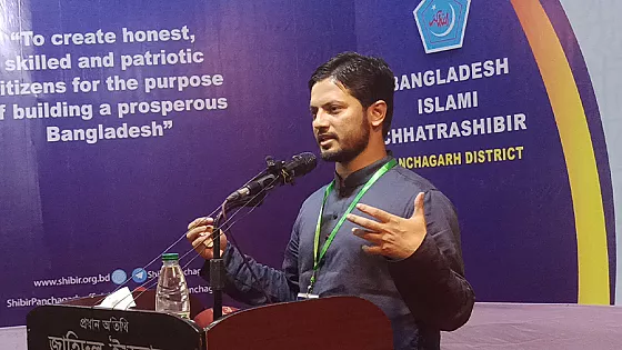 ২৪-এর গণঅভ্যুত্থান বিপ্লবে পরিণত হয়েছিল: শিবির সভাপতি