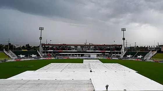 বৃষ্টির কারণে রাওয়ালপিন্ডিতে টসে বিলম্ব 