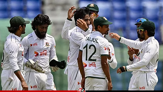 তাইজুলের পাঁচে দিনের শেষটা বাংলাদেশের