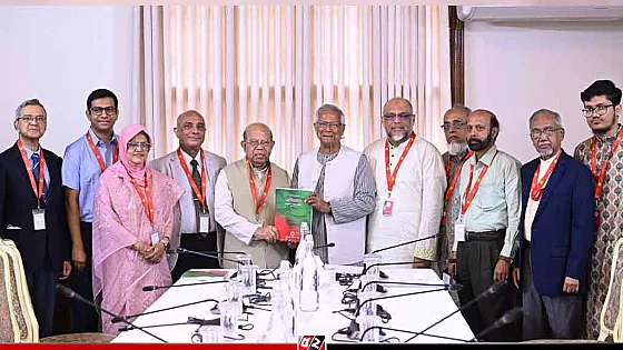 প্রধান উপদেষ্টার কাছে স্বাস্থ্যখাত সংস্কার কমিশনের প্রতিবেদন জমা