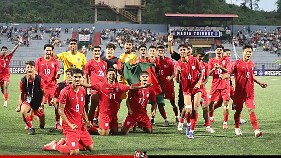 টানা দ্বিতীয়বারের মতো সাফের ফাইনালে বাংলাদেশ
