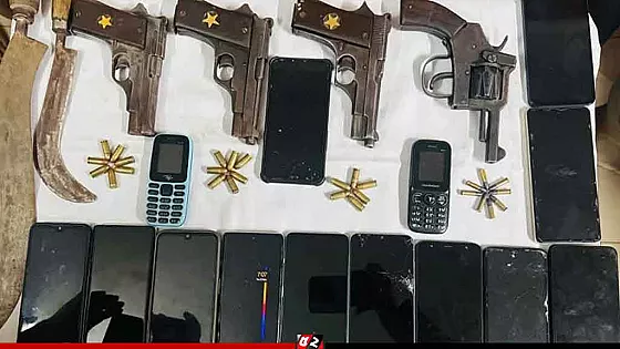 রাজধানীতে হিটলু বাবু গ্যাং'র ১০ সদস্য গ্রেপ্তার