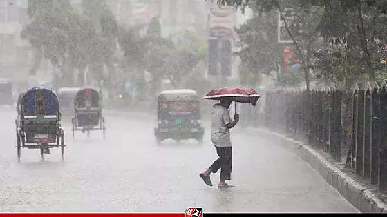 দেশের সব অঞ্চলে বজ্রসহ বৃষ্টির পূর্বাভাস 