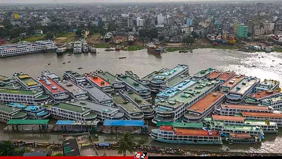 সব ধরনের নৌযান চলাচলে নিষেধাজ্ঞা