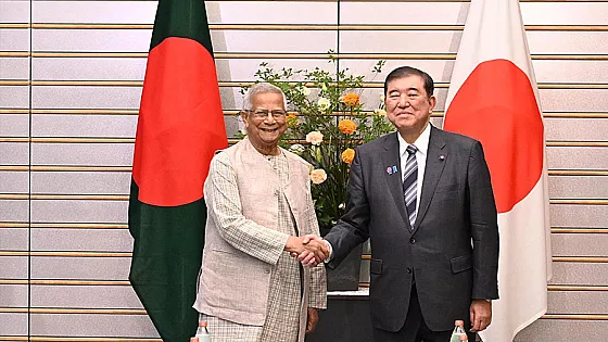 জাপানের প্রধানমন্ত্রীর সঙ্গে প্রধান উপদেষ্টার বৈঠক