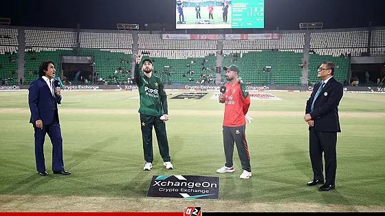 ব্যাটিংয়ে পাকিস্তান, বাংলাদেশ একাদশে এক পরিবর্তন