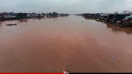 সিলেটের চার নদীর পানি বিপৎসীমার উপরে