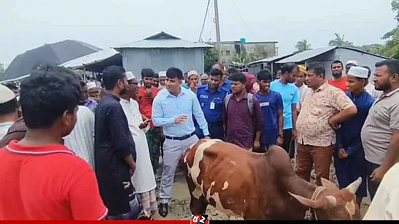 মহাসড়ক দখল করে বসা অবৈধ পশুর হাট বন্ধ করে দিলো প্রশাসন