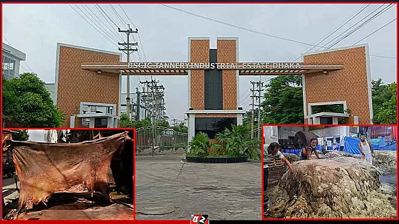 ত্রিমুখী চাপে চামড়া শিল্পে সংকটের  ঘনঘটা 