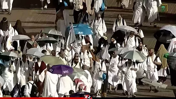 মিনায় পৌঁছেছেন বাংলাদেশের হজযাত্রীরা