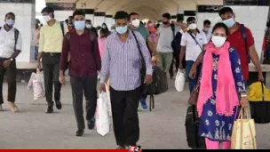 ঈদের ফিরতি ট্রেনযাত্রায় সবাইকে মাস্ক পরার অনুরোধ 