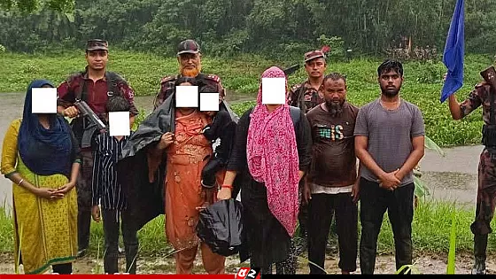 ৭ বাংলাদেশিকে ফেরত দিলো বিএসএফ, অনুপ্রবেশের সময় এক ভারতীয় আটক 