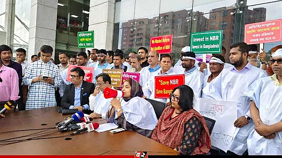 এনবিআর চেয়ারম্যানকে অপসারণের দাবিতে শাটডাউনের হুমকি