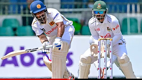 কোনো উইকেট না হারিয়ে ৮৩ রান নিয়ে লাঞ্চে শ্রীলঙ্কা