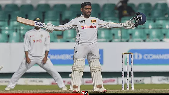 নিশাঙ্কার ব্যাটে আবারও সেঞ্চুরি, ছুটছে লঙ্কানরা