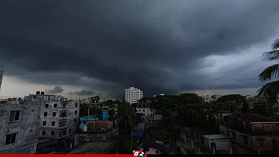 রাতের মধ্যে দেশের ৬ অঞ্চলে ঝড়ের আভাস