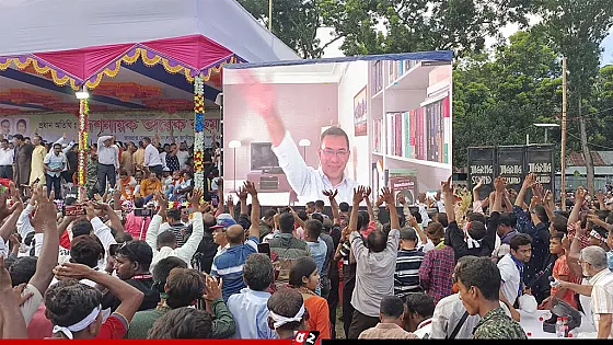 জনগ‌ণের রাজনৈতিক অধিকার এখ‌নো অর্জিত হয়‌নি : তারেক রহমান