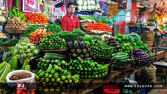 স্থিতিশীল সবজির বাজার,দাম কমেছে মুরগির 