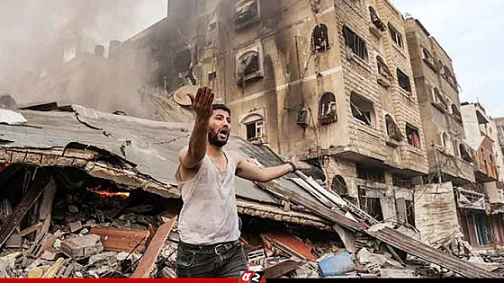 ইসরাইলি হামলায় আরও ৪৭ ফিলিস্তিনি নিহত