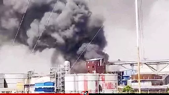 নারায়ণগঞ্জে সিমেন্ট কারখানায় আগুন, নিয়ন্ত্রণে ৫ ইউনিট