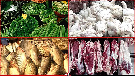 বাজারে বৃষ্টির প্রভাব: মাছ-মুরগি-সবজির বাজার ঊর্ধ্বমুখী 