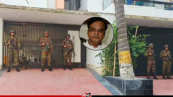 হাজী সেলিমের বাড়িতে যৌথবাহিনীর অভিযান, ৬ গাড়ি উদ্ধার  