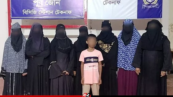 গহিন পাহাড় থেকে উদ্ধার ৮ নারী-শিশু 