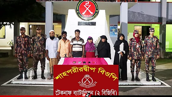 বিজিবির ‘জিরো টলারেন্স’ অভিযান: মানব পাচার চক্রের ৬ সদস্য আটক