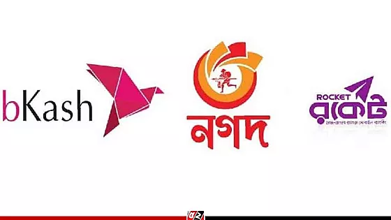 বিকাশ-নগদ-রকেটের যে লেনদেনে প্রতি হাজারে কাটবে মাত্র দেড় টাকা