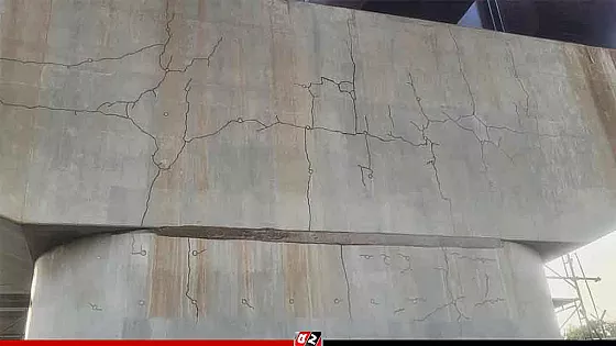 যমুনা রেলসেতুর পিলারে 'ফাটলের' ছবি ভাইরাল, যা বলছে কর্তৃপক্ষ