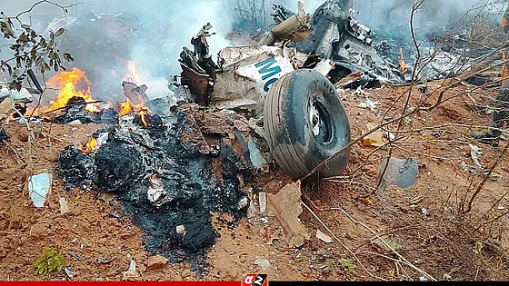 কেনিয়ায় যাত্রীবাহী বিমান বিধ্বস্ত