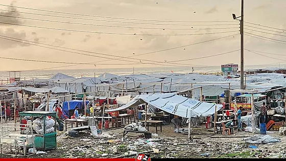 সমুদ্র সৈকতে বাড়ছে অবৈধ স্থাপনা, নীরব ভূমিকায় প্রশাসন!