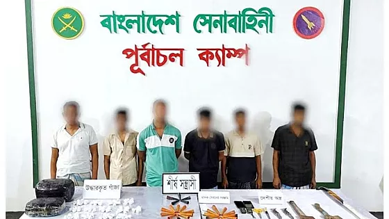 এক সপ্তাহে যৌথ বাহিনীর অভিযানে সারাদেশে আটক ১৪৯