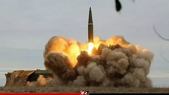 পারমাণবিক বোমা বহনে সক্ষম ক্ষেপণাস্ত্র ছুড়লো রাশিয়া