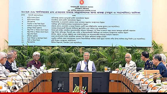 একনেকে ৭ হাজার ১৫০ কোটি টাকার  প্রকল্প অনুমোদন