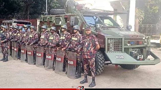 ঢাকা ও আশপাশের জেলায় বিজিবি মোতায়েন