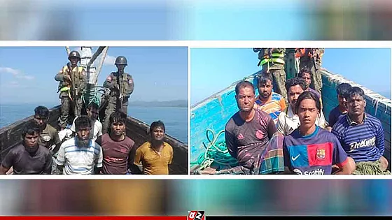 আবারও দুই ট্রলারসহ ১৩ জেলেকে ধরে নিয়ে গেছে ‘আরাকান আর্মি’