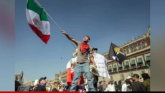 জেন-জি বিক্ষোভে উত্তাল মেক্সিকো