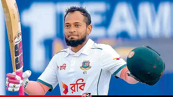 শততম টেস্টে সেঞ্চুরি, ইতিহাসের পাতায় মুশফিক   