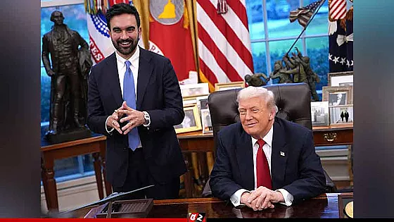 লাল-নীল টাইয়ে ট্রাম্প-মামদানির ঐক্যের বার্তা