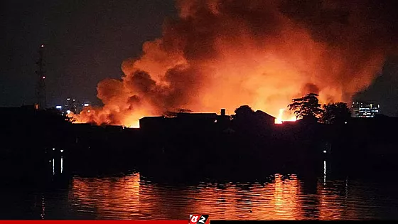 ৫ ঘণ্টা পর নিয়ন্ত্রণে কড়াইল বস্তির আগুন