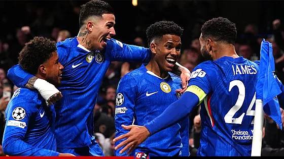 ১০ জনের বার্সাকে উড়িয়ে চেলসির দাপুটে জয় 